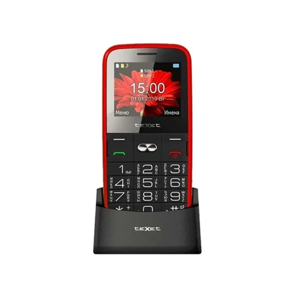 Сотовый телефон Texet TM-B227 Красный